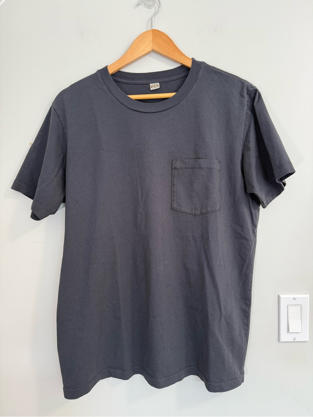 Ship John SJ Black Pocket Tee